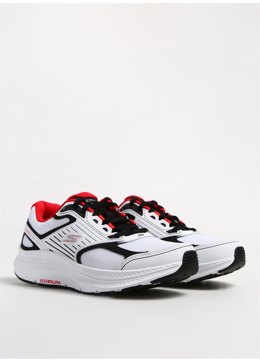 Skechers Beyaz - Siyah Erkek Koşu Ayakkabısı 220866 WBK GO RUN CONSİSTENT 2.0_1