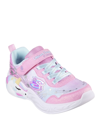 Skechers Pembe Kız Çocuk Yürüyüş Ayakkabısı 302299L PKTQ-Unicorn Dreams Wishful_2