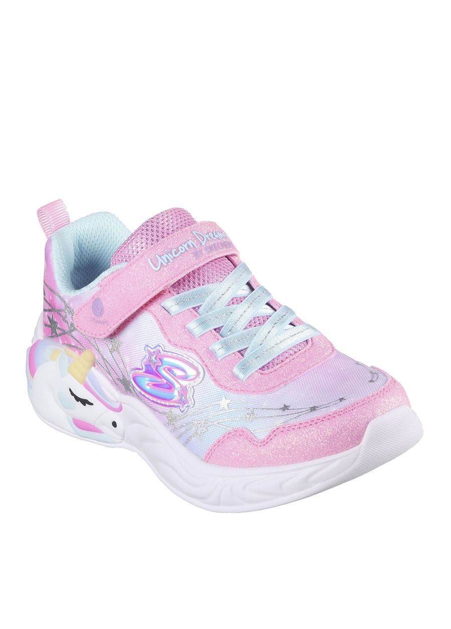 Skechers Pembe Kız Çocuk Yürüyüş Ayakkabısı 302299L PKTQ-Unicorn Dreams Wishful_2