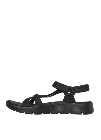 Skechers Siyah Kadın Sandalet 141451 BBK GO WALK FLEX_1