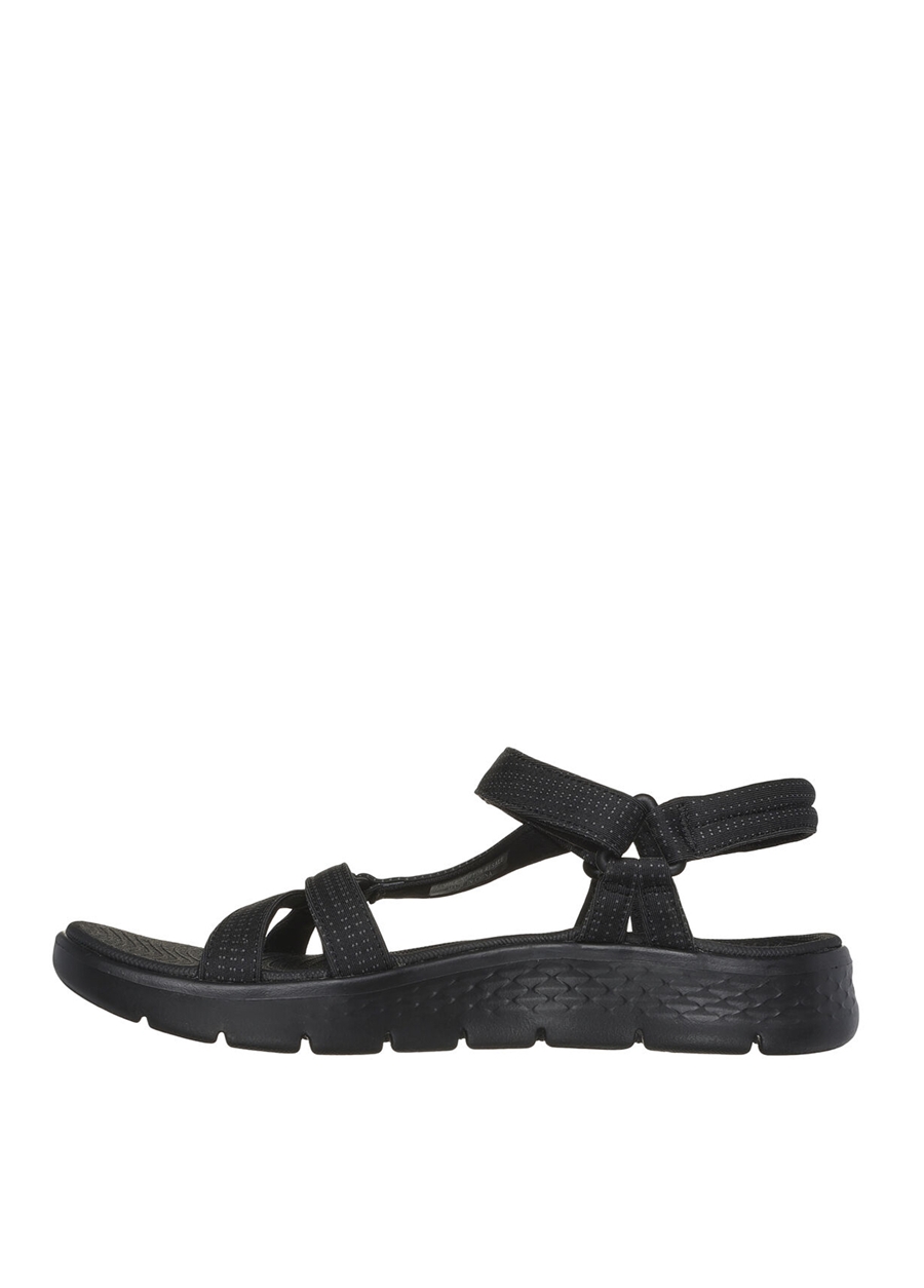 Skechers Siyah Kadın Sandalet 141451 BBK GO WALK FLEX_1