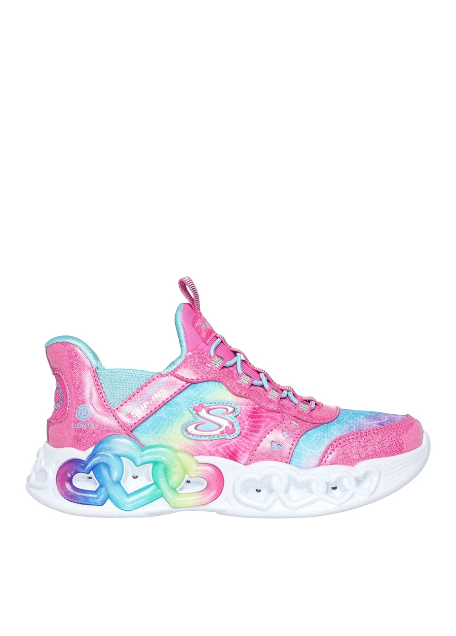 Skechers Pembe Kız Çocuk Yürüyüş Ayakkabısı 303755L PKMT-Infinite Heart Lights