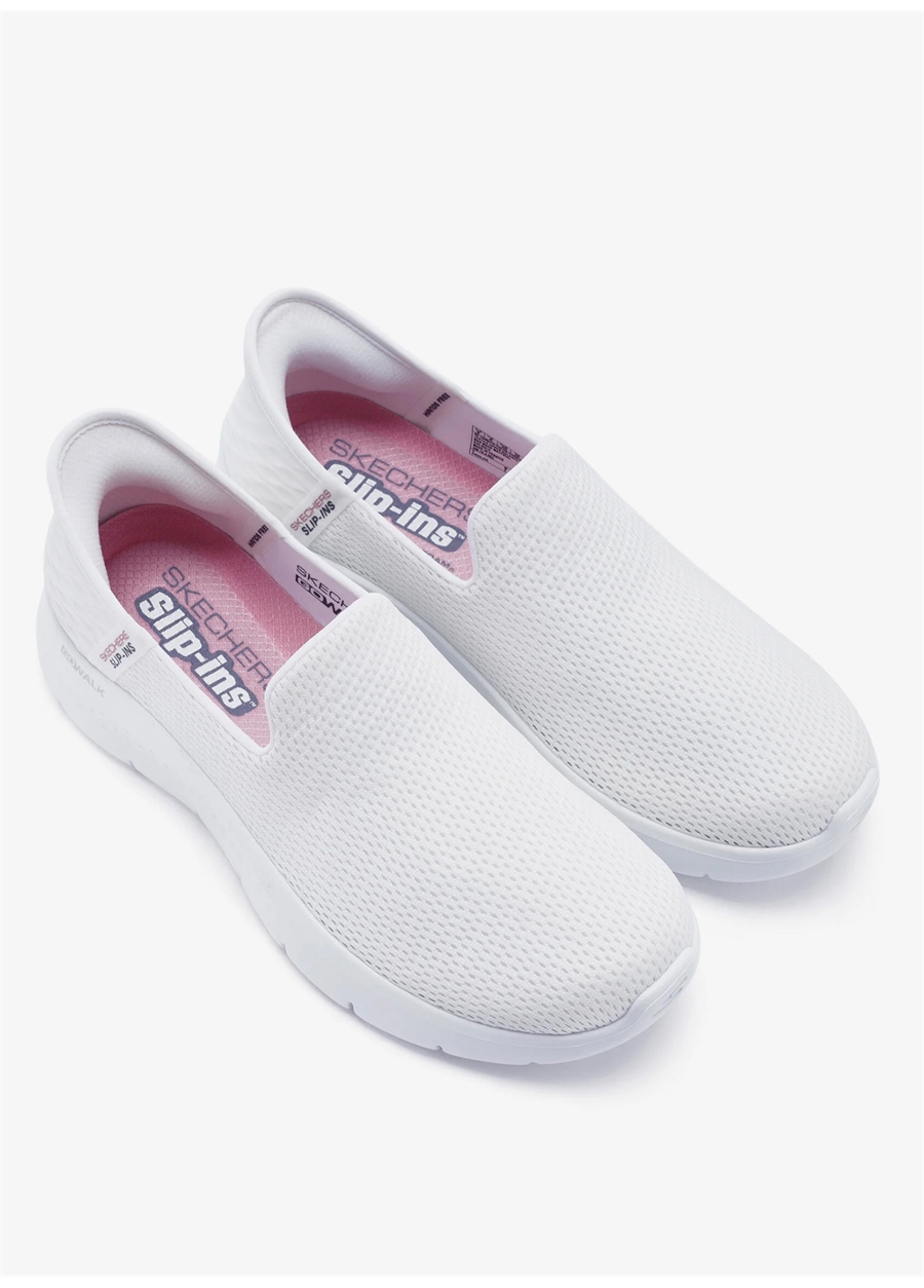 Skechers Beyaz Kadın Yürüyüş Ayakkabısı 124963TK OFWT GO WALK FLEX - RELİSH_7