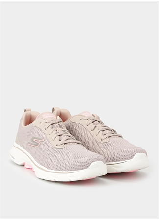 Skechers Bej - Pembe Kadın Yürüyüş Ayakkabısı 125207 TPPK GO WALK 7 - CLEAR PATH_2