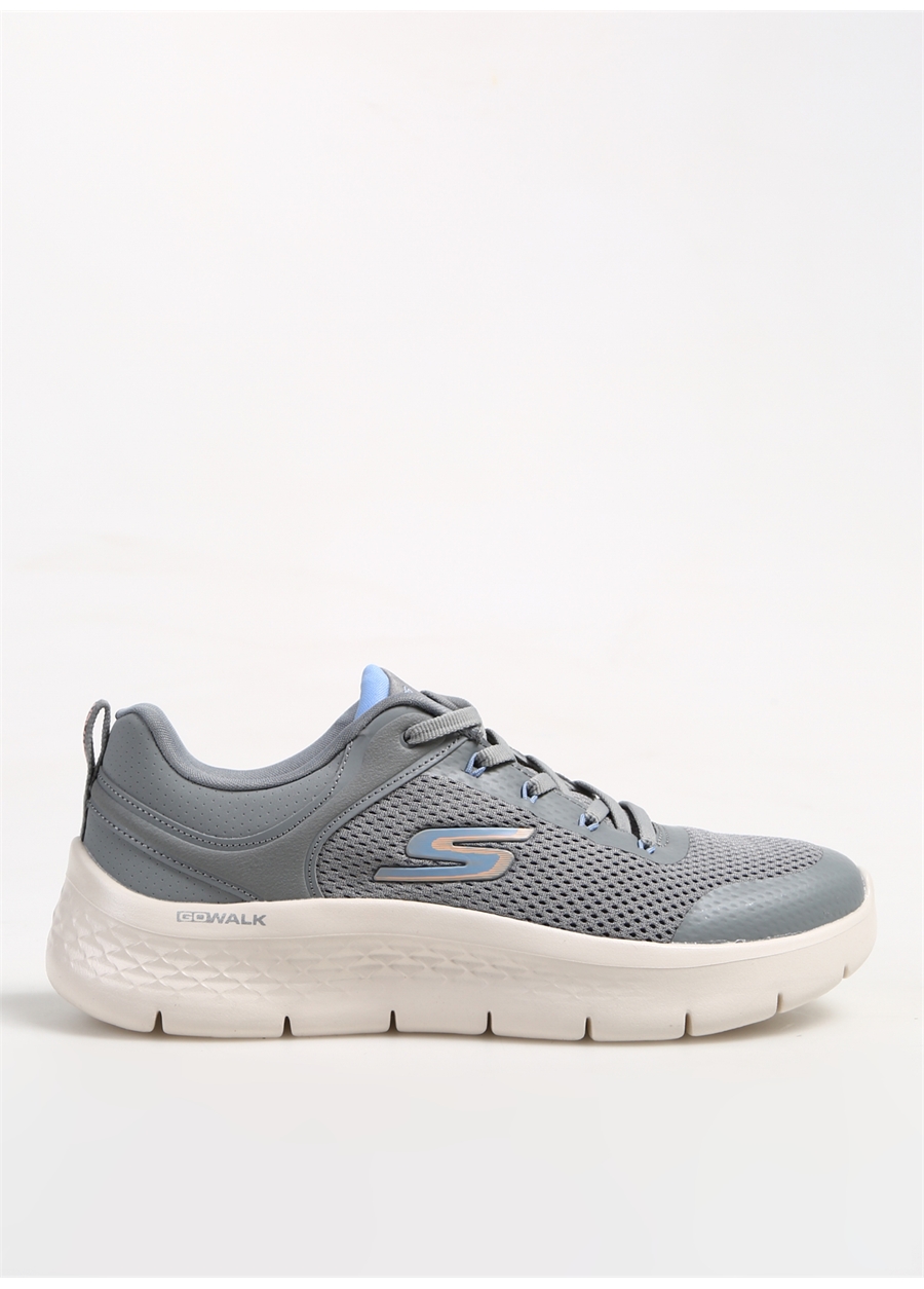 Skechers Gri - Mavi Kadın Lifestyle Ayakkabı 124817TK GYBL GO WALK FLEX - CALEY_0