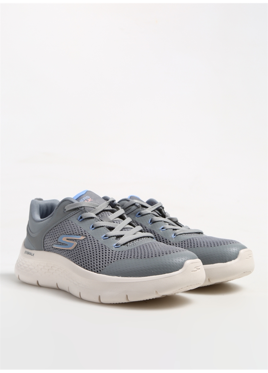 Skechers Gri - Mavi Kadın Lifestyle Ayakkabı 124817TK GYBL GO WALK FLEX - CALEY_1