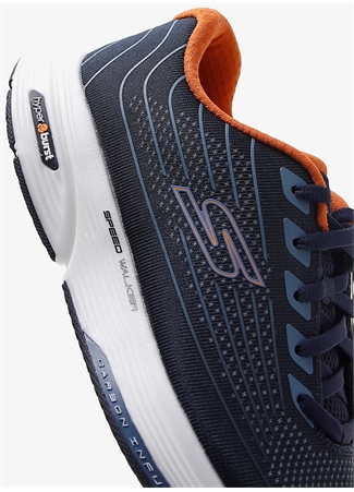 Skechers Lacivert - Turuncu Erkek Yürüyüş Ayakkabısı 216562 NVOR GO WALK SPEED WALKER_9