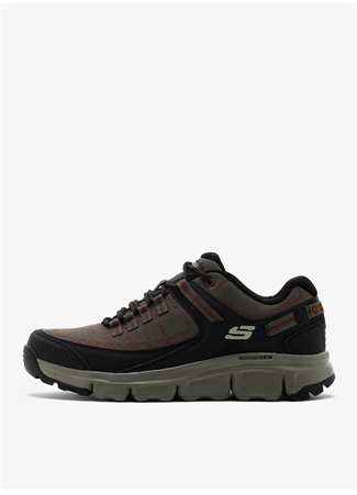 Skechers Yeşil - Siyah Erkek Yürüyüş Ayakkabısı 237620 OLBK SUMMİTS AT-UPPER DRAF