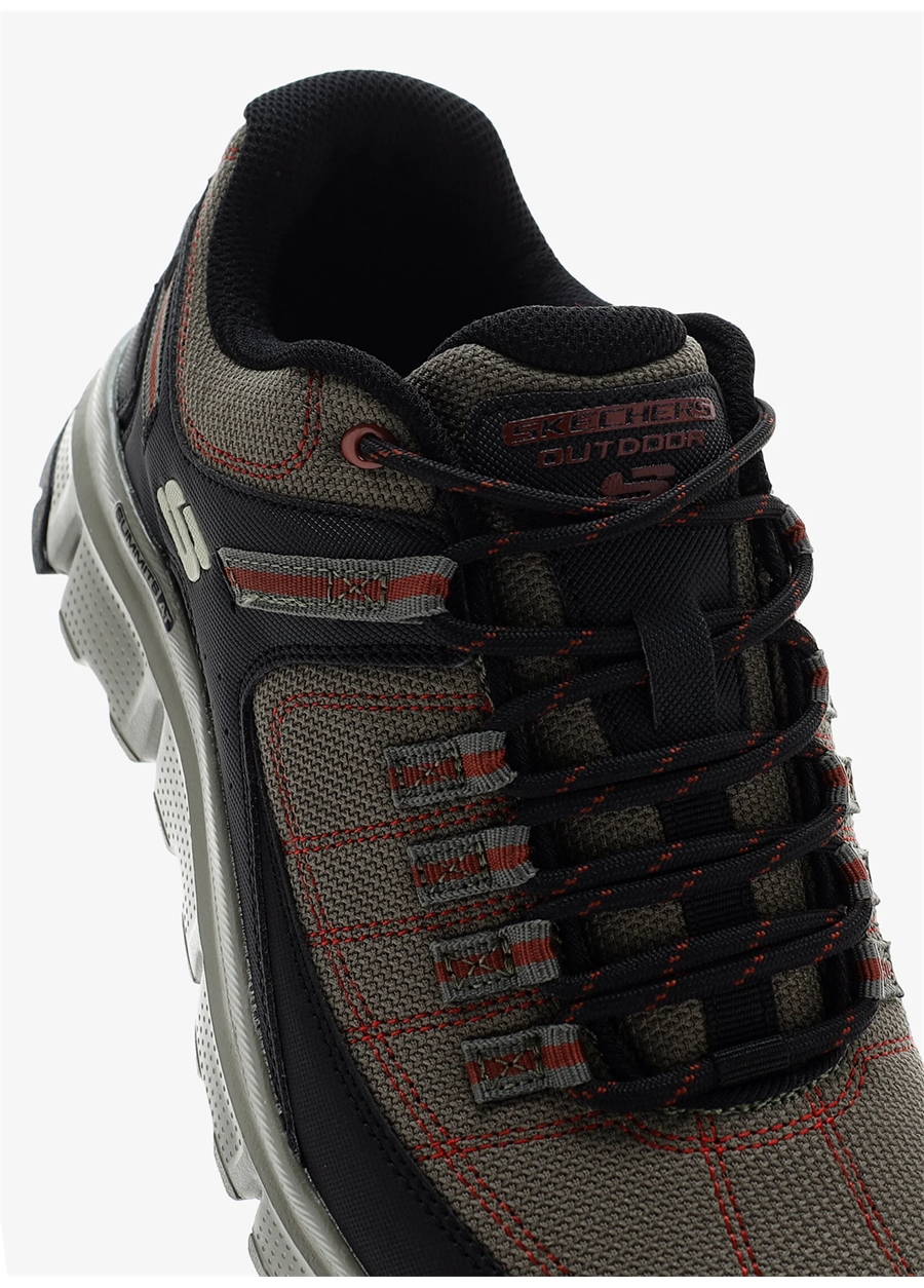 Skechers Yeşil - Siyah Erkek Yürüyüş Ayakkabısı 237620 OLBK SUMMİTS AT-UPPER DRAF_2