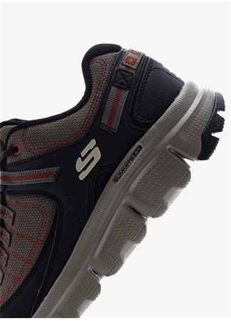 Skechers Yeşil - Siyah Erkek Yürüyüş Ayakkabısı 237620 OLBK SUMMİTS AT-UPPER DRAF_4