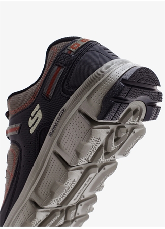 Skechers Yeşil - Siyah Erkek Yürüyüş Ayakkabısı 237620 OLBK SUMMİTS AT-UPPER DRAF_5