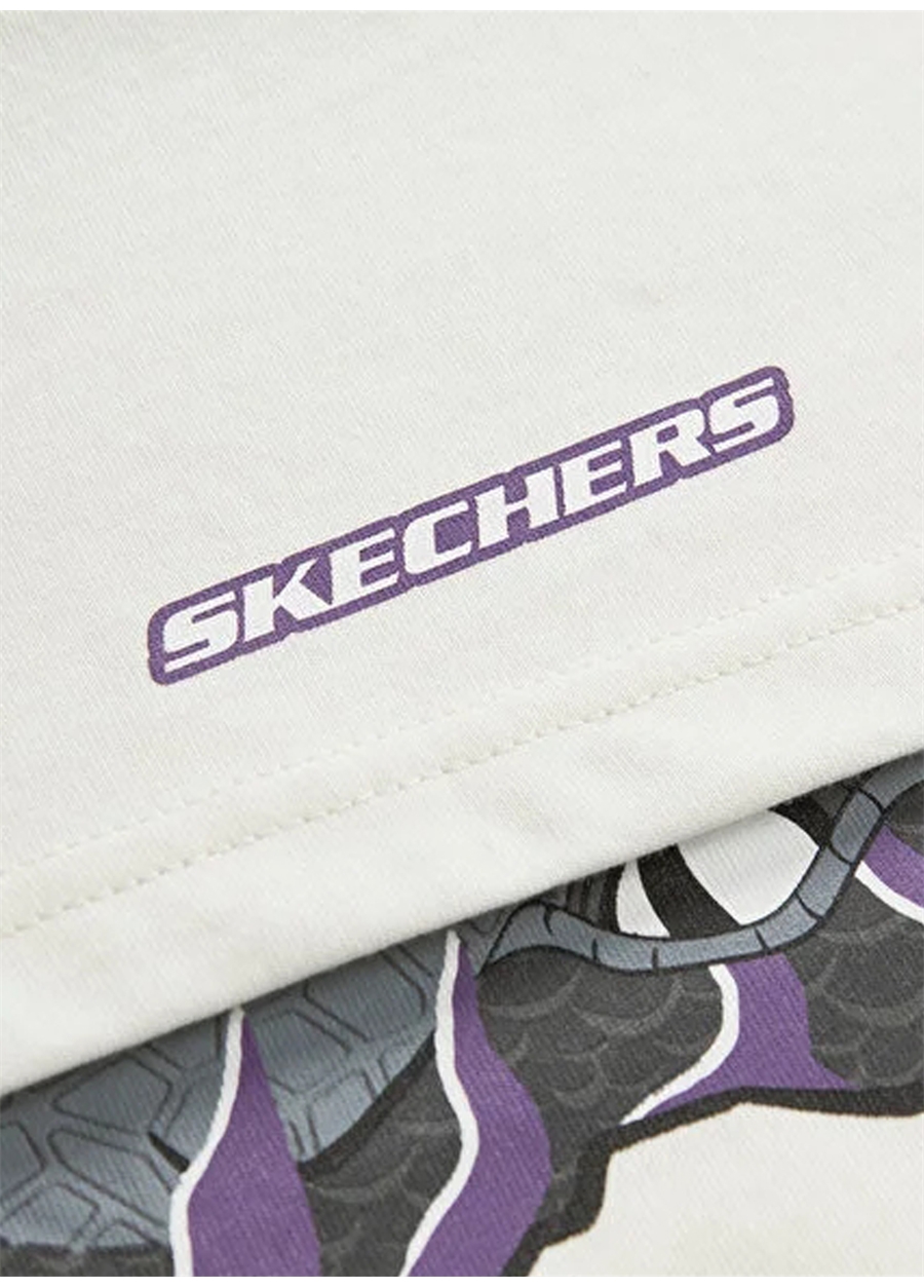 Skechers Erkek Çocuk T-Shirt SK241093-102-Graphic Tee B Shrt Slv_3