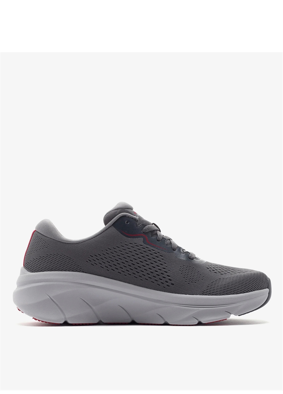 Skechers Gri - Kırmızı Erkek Yürüyüş Ayakkabısı 232714 CCRD D'lux WALKER 2.0 - SWAV_1