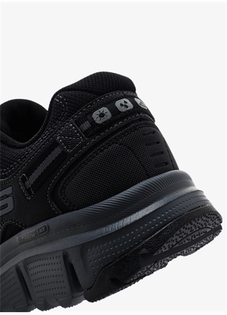 Skechers Siyah - Gri Erkek Yürüyüş Ayakkabısı 237620 BKCC SUMMİTS AT-UPPER DRAF_5