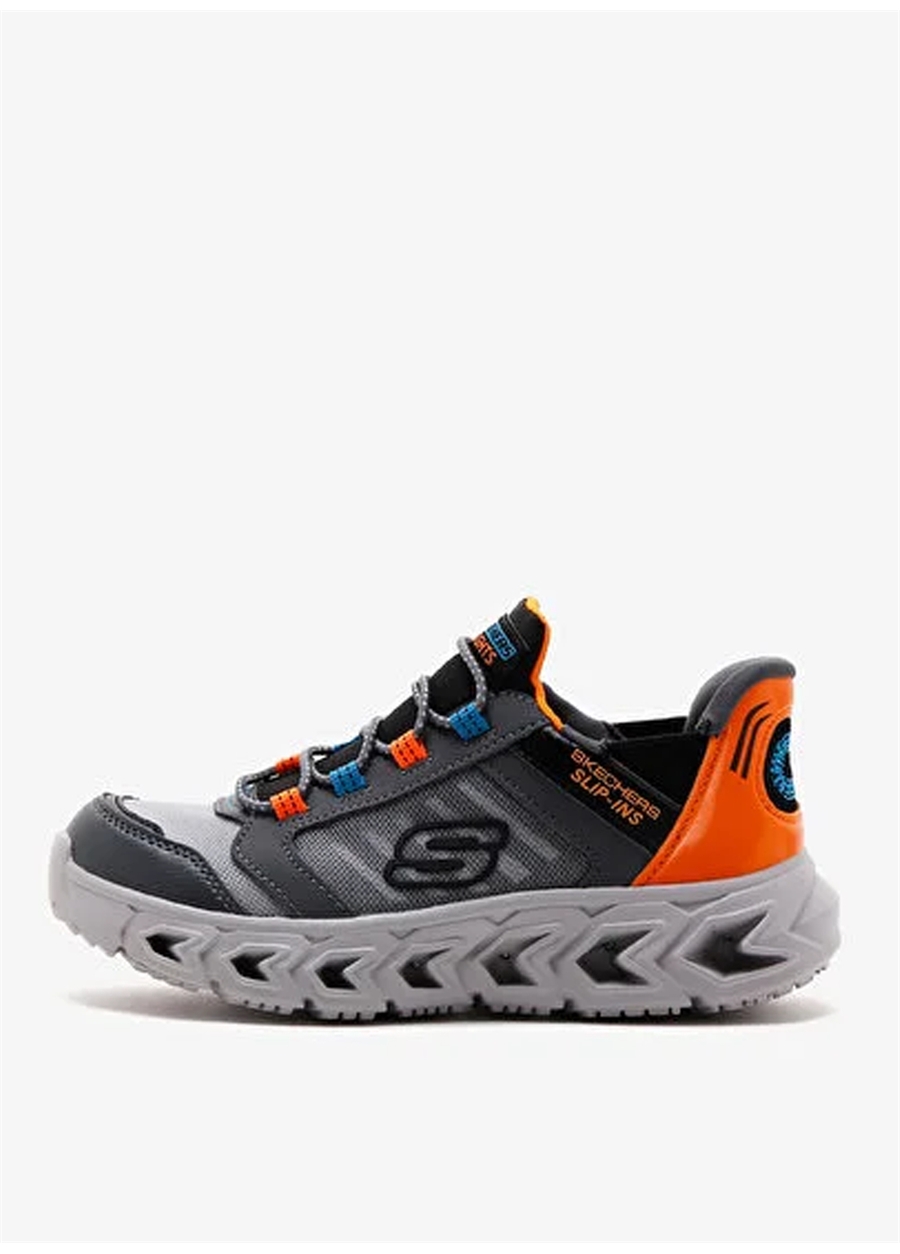 Skechers Gri Erkek Çocuk Yürüyüş Ayakkabısı 403843L CCOR-Slip-İns Hypno-Flash