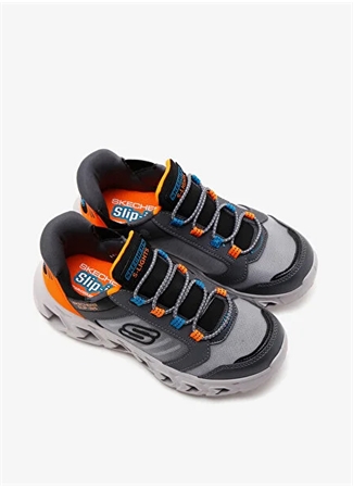 Skechers Gri Erkek Çocuk Yürüyüş Ayakkabısı 403843L CCOR-Slip-İns Hypno-Flash_3