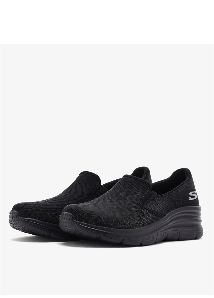 Skechers Siyah Kadın Lifestyle Ayakkabı 896295TK BBK FASHİON FİT_6