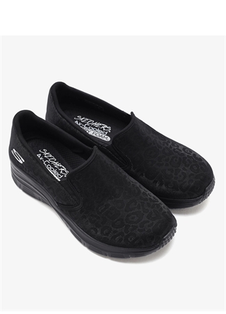 Skechers Siyah Kadın Lifestyle Ayakkabı 896295TK BBK FASHİON FİT_7