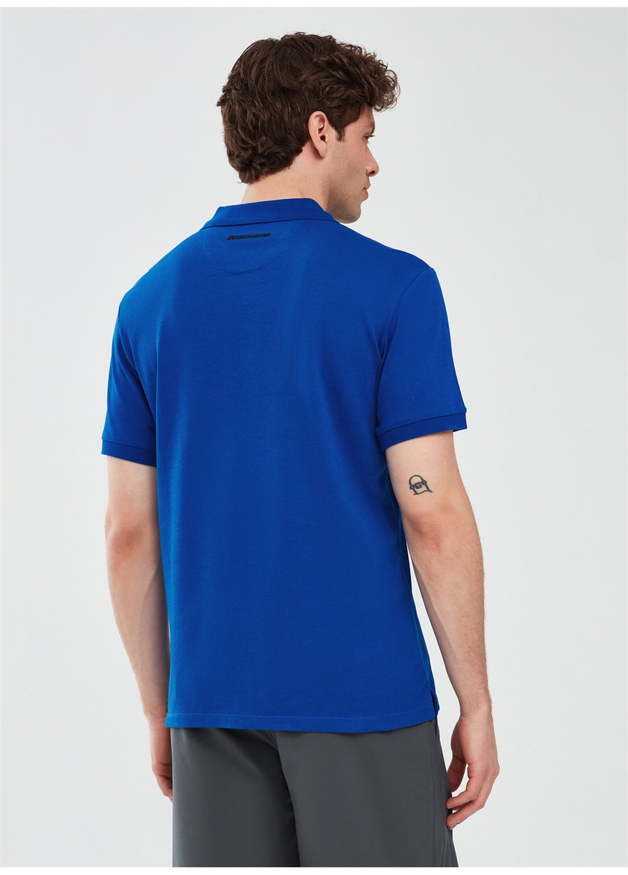 Skechers Mavi Erkek Regular Fit T-Shirt S211800-403_4