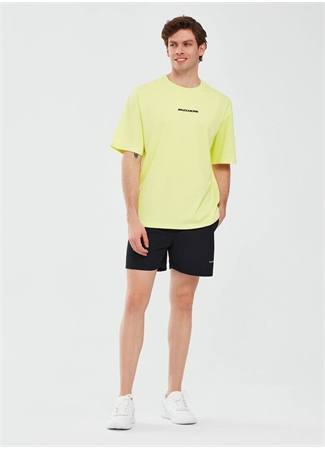 Skechers Açık Yeşil Erkek Bisiklet Yaka Oversized T-Shirt S232404-299 Graphic T-Shirt M Short_1