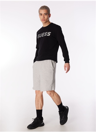 Guess Siyah Bisiklet Yaka Sweatshirt Z4RQ13KBK32JBLK-LUGH CN SWEATSHIRT_1