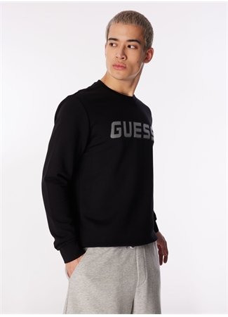 Guess Siyah Bisiklet Yaka Sweatshirt Z4RQ13KBK32JBLK-LUGH CN SWEATSHIRT_2