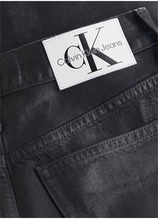 Calvin Klein Jeans Yüksek Bel Normal Siyah Kadın Pantolon J20J2224311BY_2