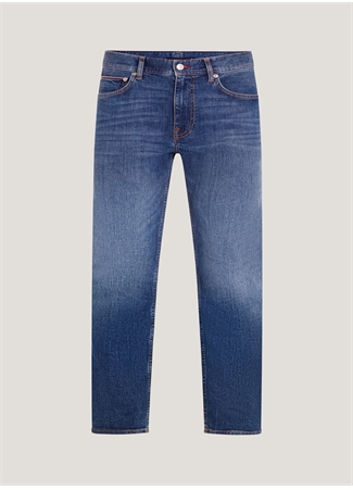 Tommy Hilfiger Normal Bel Normal Paça Slim Fit Erkek Denim Pantolon MW0MW33945_4