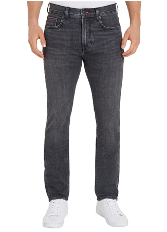 Tommy Hilfiger Normal Bel Normal Paça Slim Fit Erkek Denim Pantolon MW0MW33965