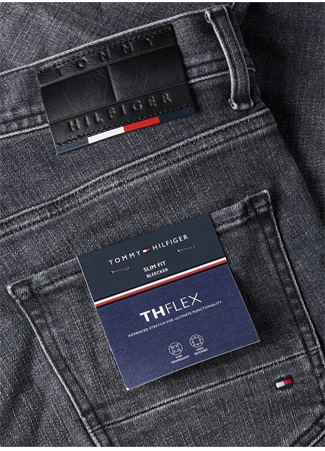 Tommy Hilfiger Normal Bel Normal Paça Slim Fit Erkek Denim Pantolon MW0MW33965_1