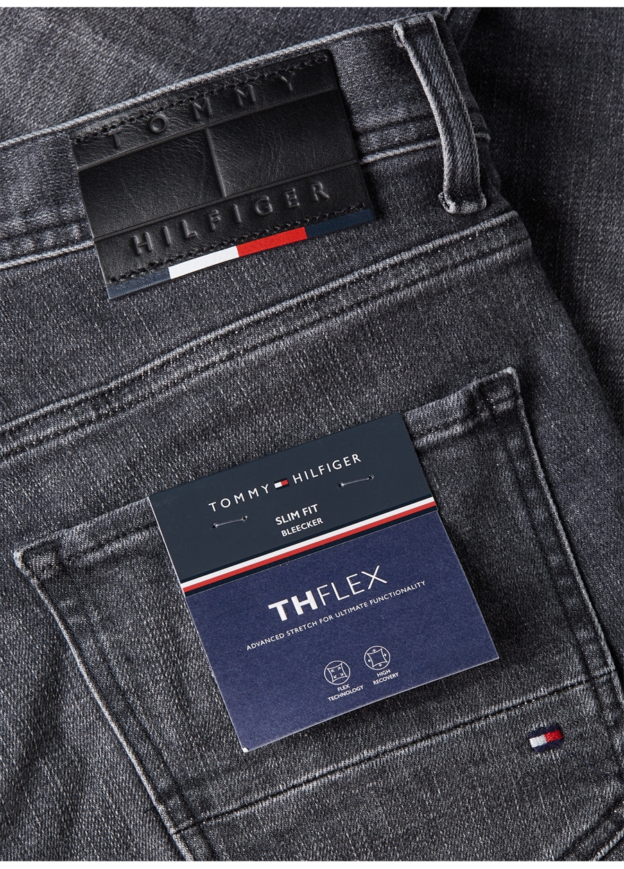 Tommy Hilfiger Normal Bel Normal Paça Slim Fit Erkek Denim Pantolon MW0MW33965_1