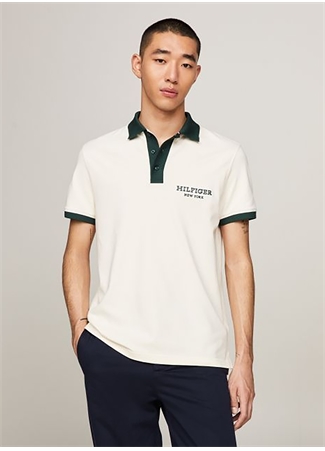 Tommy Hilfiger Yeşil Erkek Polo T-Shirt MW0MW34770