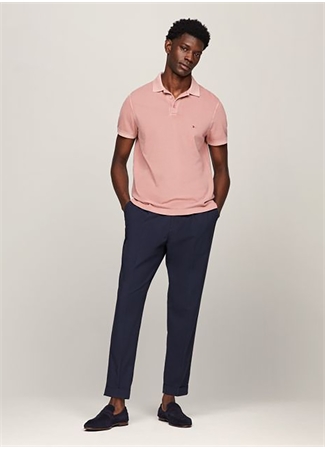 Tommy Hilfiger Pembe Erkek Polo T-Shirt MW0MW34757_2