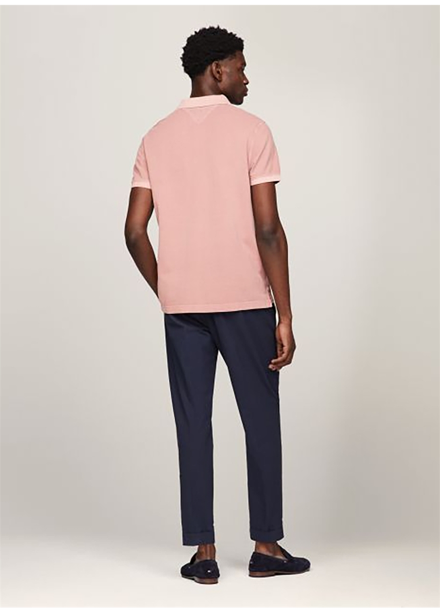 Tommy Hilfiger Pembe Erkek Polo T-Shirt MW0MW34757_3