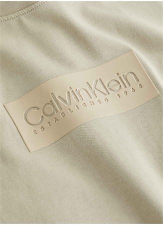 Calvin Klein Bisiklet Yaka Yeşil Erkek T-Shirt K10K112403LEB_1