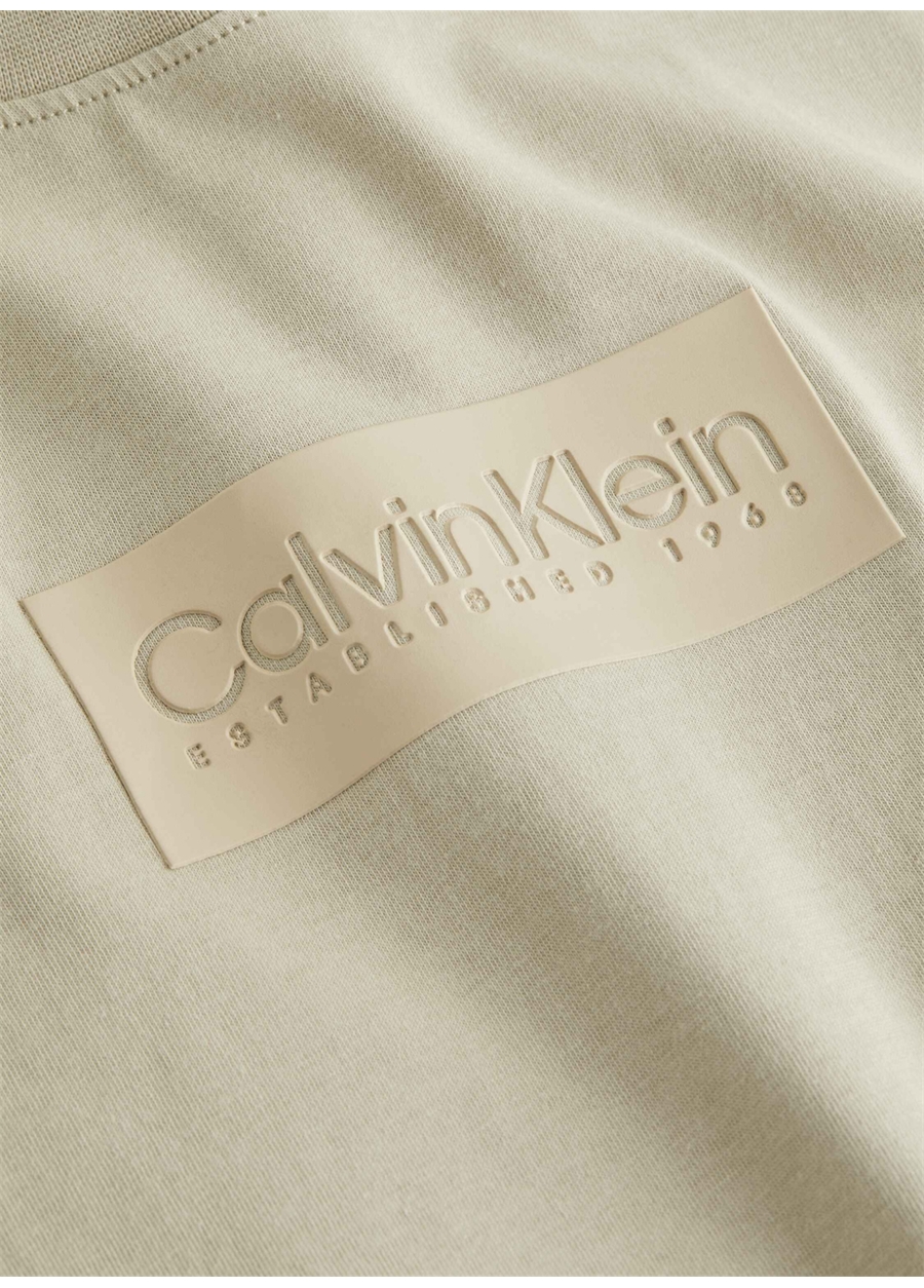 Calvin Klein Bisiklet Yaka Yeşil Erkek T-Shirt K10K112403LEB_1