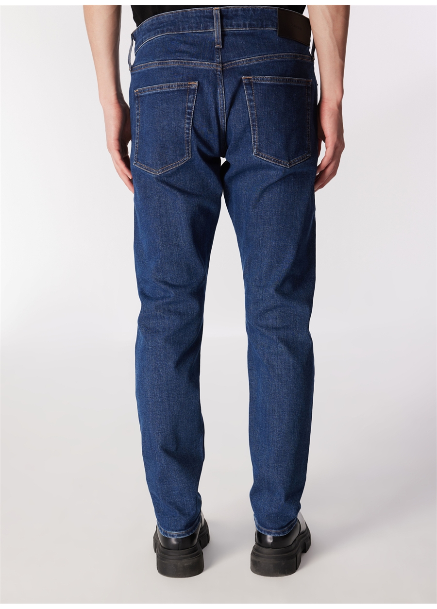 Calvin Klein Normal Bel Normal Paça Slim Fit Erkek Denim Pantolon K10K1123741BJ.._4