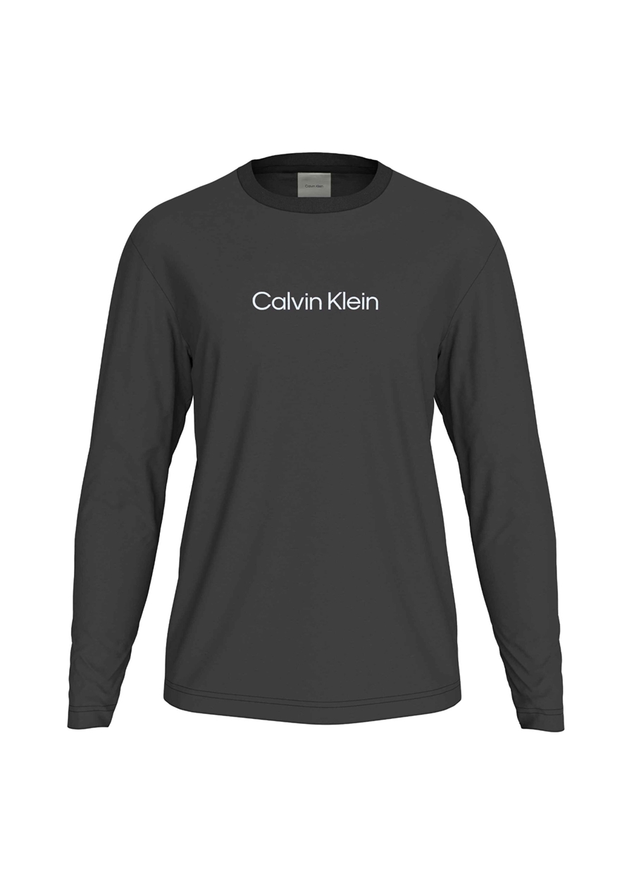 Calvin Klein Bisiklet Yaka Siyah Erkek T-Shirt K10K112396BEH_1