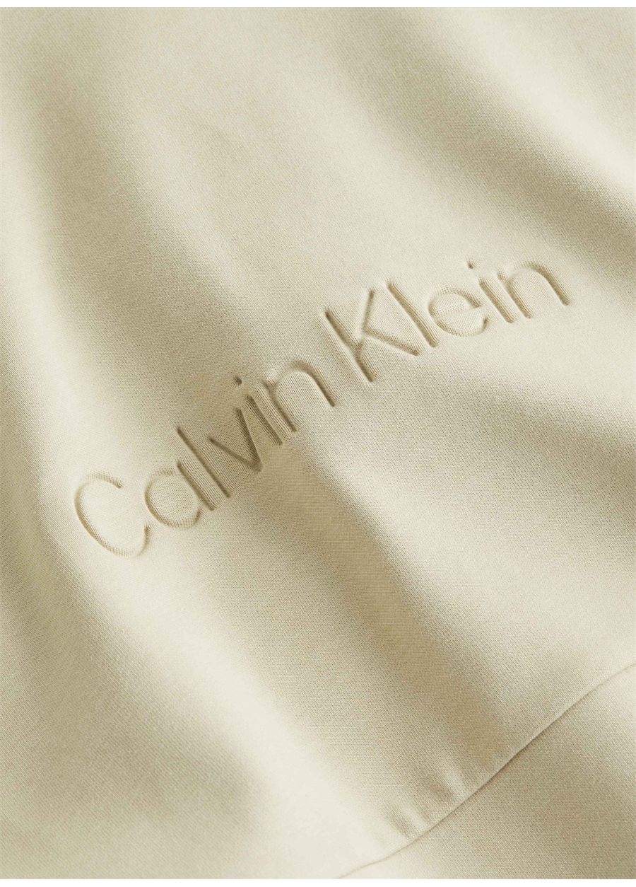 Calvin Klein Kapüşon Yaka Yeşil Erkek Sweatshırt K10K112746LEB_1