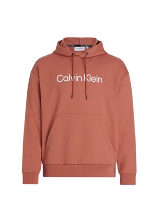 Calvin Klein Kapüşon Yaka Turuncu Erkek Sweatshırt K10K111345S0B