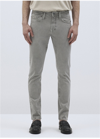 Mavi Normal Bel Skinny Fit Gri Erkek Denim Pantolon M0042287945_JAKE Lt Grey Mavi Edit_2