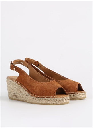 Divarese Taba Kadın Deri Espadril Anna-4SS_1