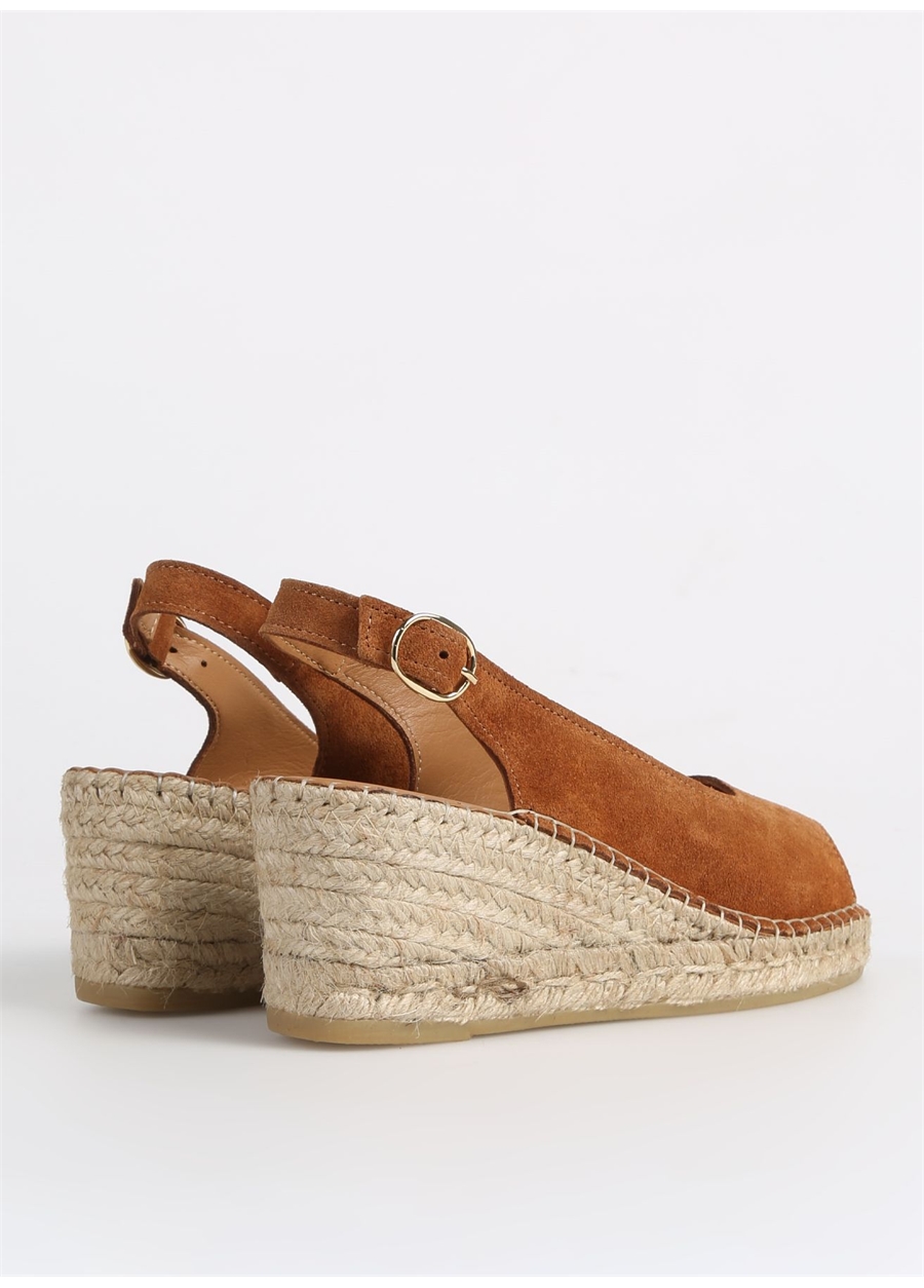 Divarese Taba Kadın Deri Espadril Anna-4SS_2