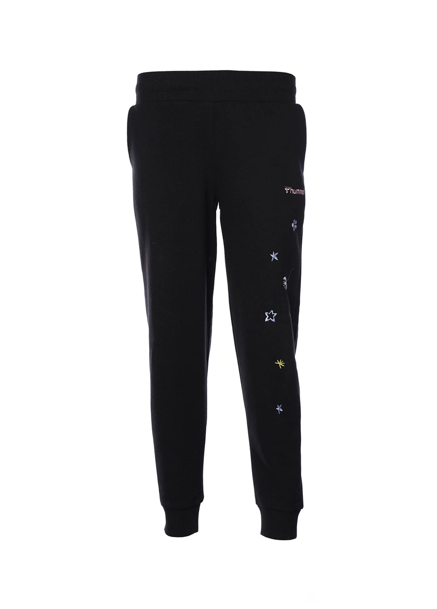 Hummel Dar Paça Siyah Kız Çocuk Eşofman Altı 931788-2001-HMLBUNNY PANTS_1