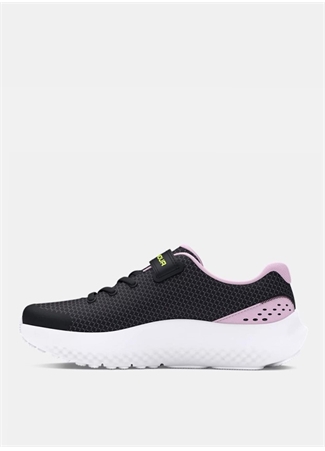 Under Armour Siyah Kız Çocuk Koşu Ayakkabısı 3027109-001-UA GPS Surge 4 AC_1