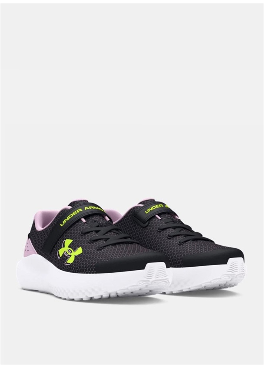 Under Armour Siyah Kız Çocuk Koşu Ayakkabısı 3027109-001-UA GPS Surge 4 AC_2