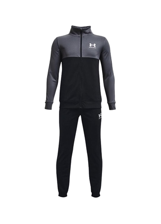 Under Armour Düz Siyah Erkek Eşofman Takımı 1373978-006-UA CB Knit Track Suit