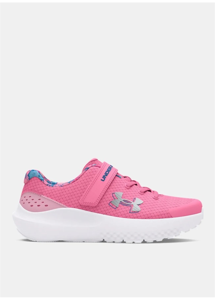 Under Armour Pembe Kız Çocuk Koşu Ayakkabısı 3027412-600-UA GPS Surge 4 AC Print_0