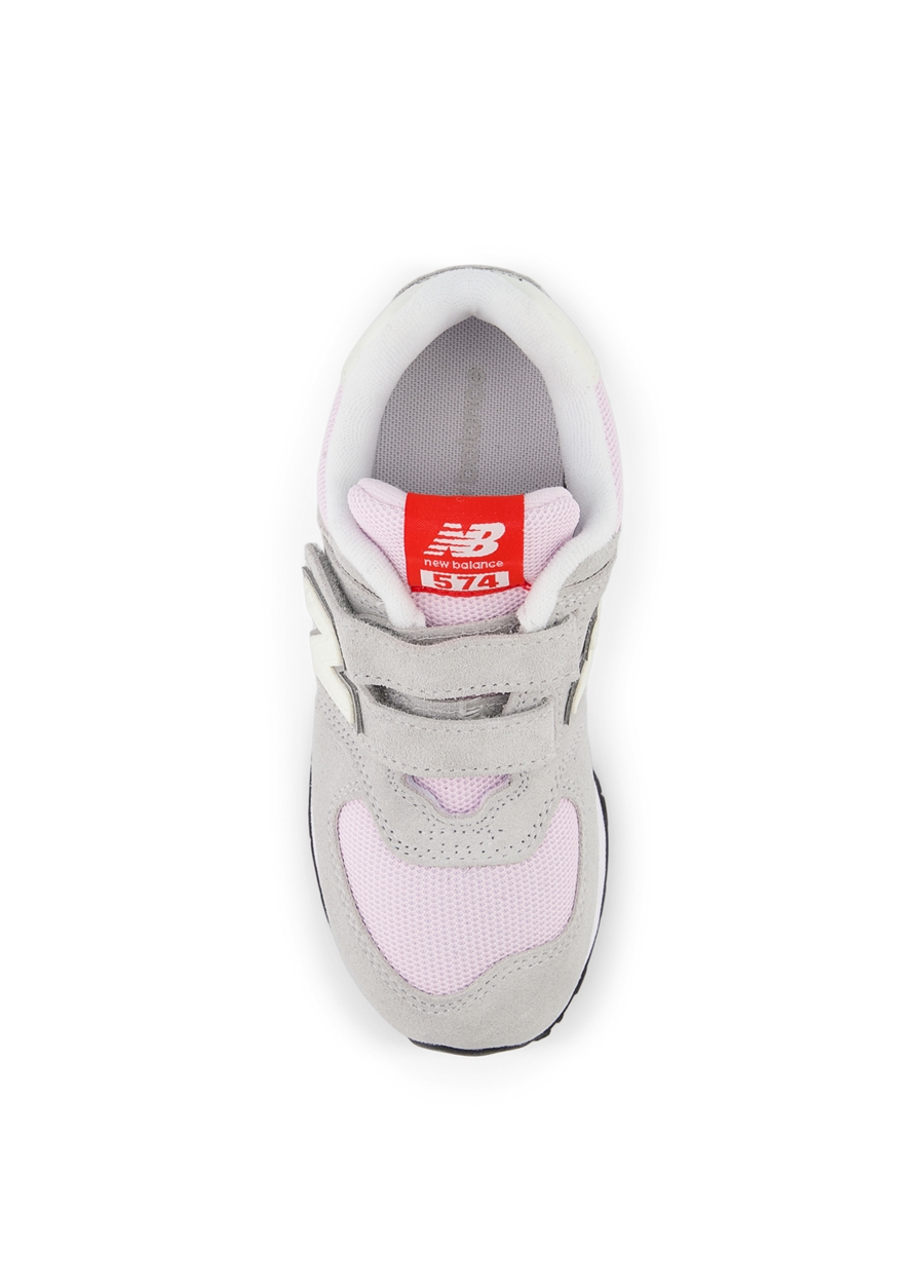 New Balance Gri Kız Çocuk Yürüyüş Ayakkabısı PV574GNK-Lifestyle Preschool Shoes_2