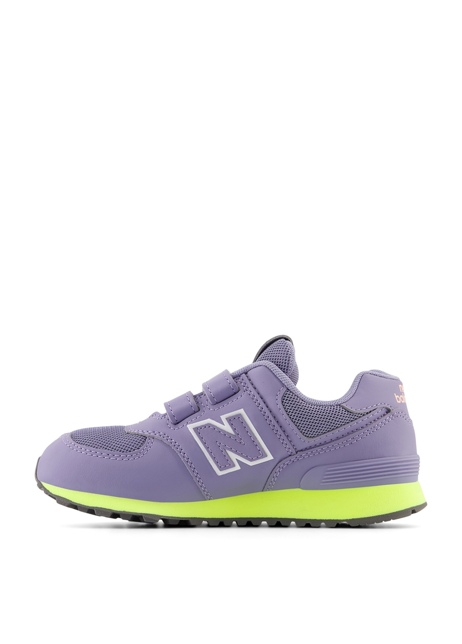 New Balance Mor Kız Çocuk Yürüyüş Ayakkabısı PV574MSD-Lifestyle Preschool Shoes_1